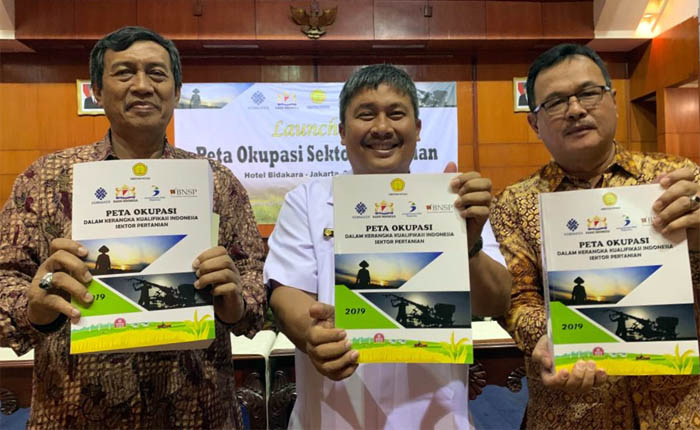 Kementerian ke-3, Puslatan BPPSDMP Luncurkan Peta Okupasi Sektor Pertanian